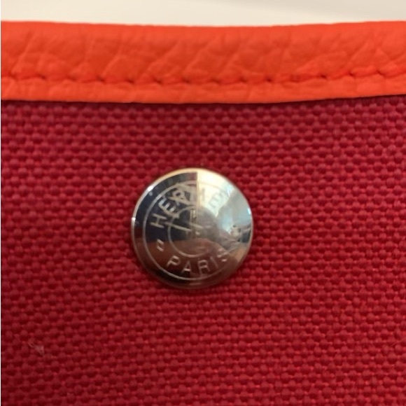 Hermes Purse/Tote Garden Party Bag - Rare Size 36 - Picture 5 of 14